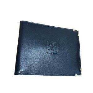 CELINE: Black Leather Wallet & Macadam Logo Men Wallet #1301